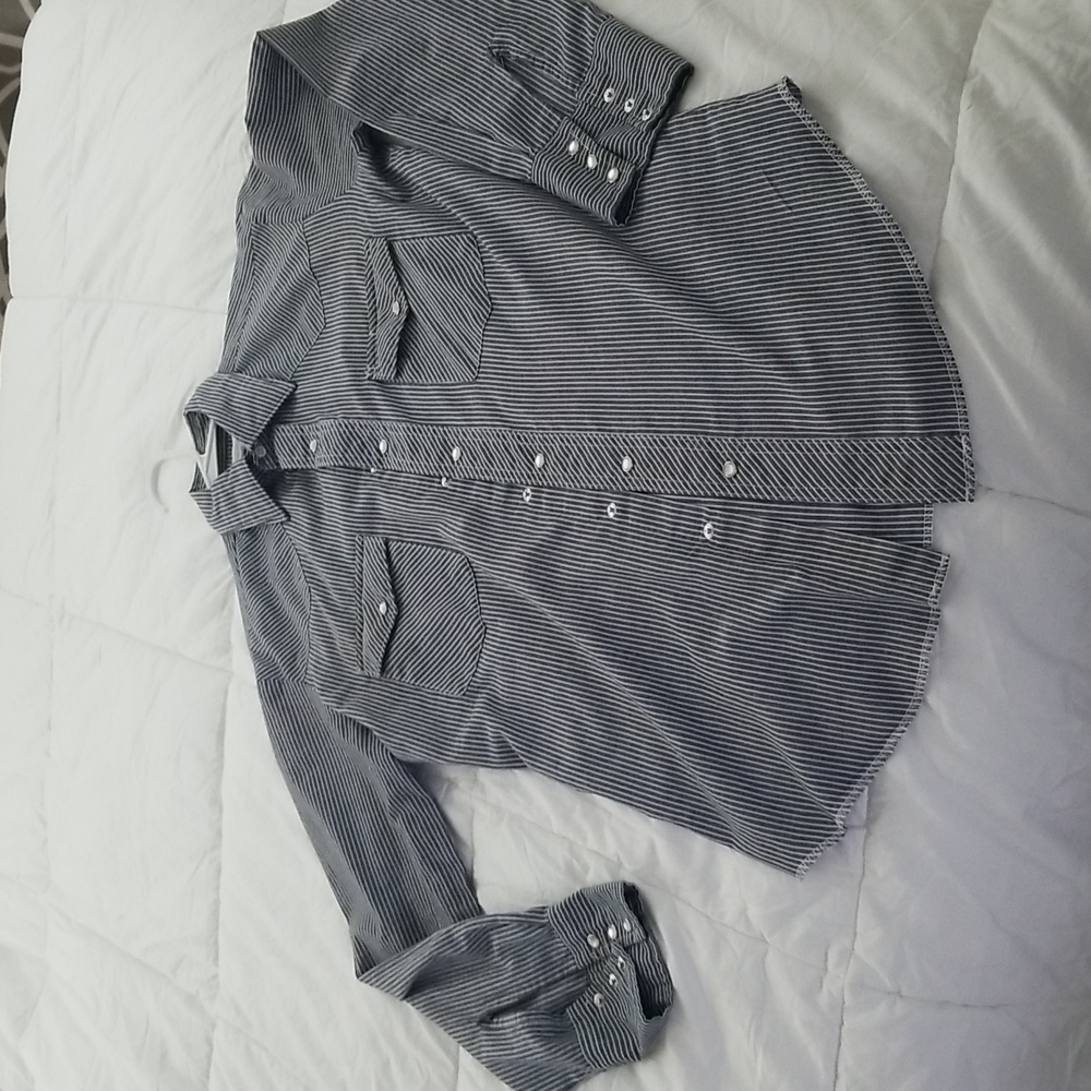 Vintage western wrangler long sleeves shirt small